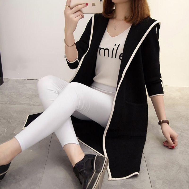 Women Woolen Coat Autumn Winter Lapel Collar Long Sleeve Casual Belt Trench Coat