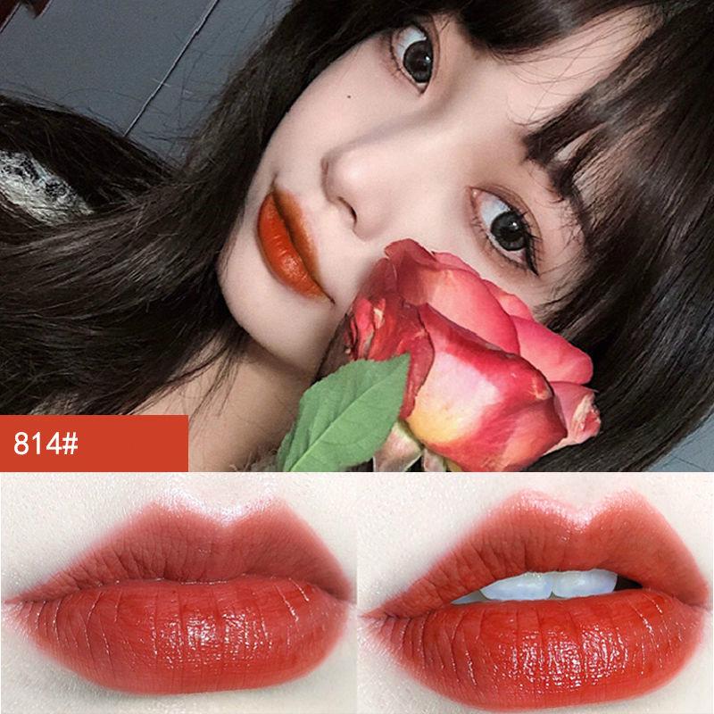 Sexy mermaid metallic gloss lasting matte lipstick lipstick non-stick cup glitter nude lip makeup