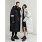 Over-the-knee Long Down Jacket Winter Men's and Women's Mid-length Tooling Thickened Korean Version Couple Decoration Body Coat Slim Coat