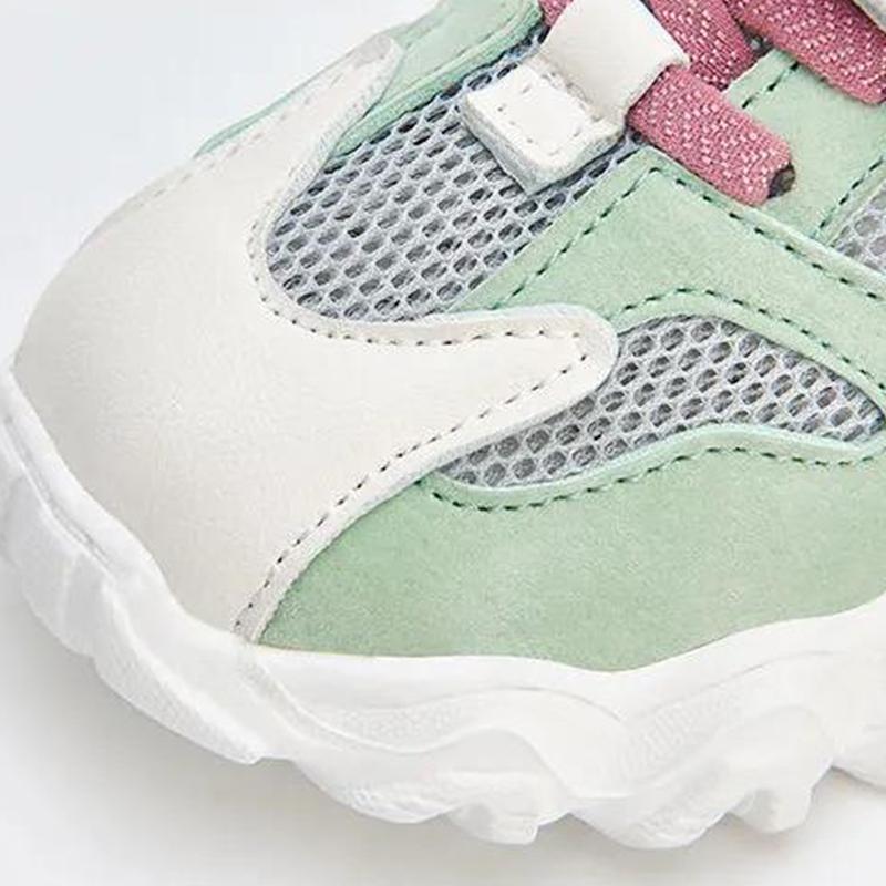 Boys and Girls Shoes All-match Flow Comfortable Shoes Breathable Mesh Sneakers