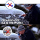 Car Snow Removal Shovel Multifunctional Vehicle Snow Removal Glass Defrosting Snow Scraping and Deicing Brush Winter Snow Removal Tool Artifact