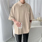 Short-sleeved T-shirt Boys Loose Polo Shirt Half-sleeved Summer Casual Trend T-shirt