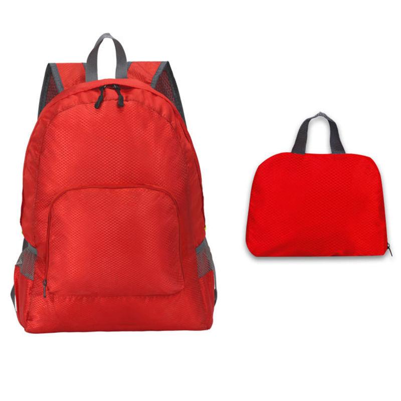 Korean Version of The Multifunctional Travel Backpack Outdoor Climbing Bag Storage Bag Simple and Lightweight Folding Backpack