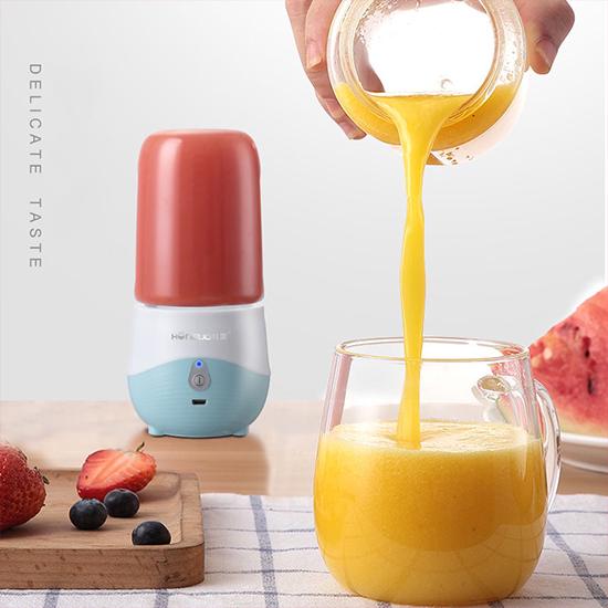 350ml Mini Portable Juicer Squeezer USB Rechargeable Smoothie Blender Machine Mixer Mini Juice Cup