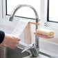 Sink Hanging Storage Rack Sponge Storage Holder Bathroom Kitchen Faucet Clip Dish Cloth Clip Drain Shelf Faucet Rack