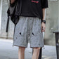 Summer Reflective Fabric Thin Shorts Men's Five-point Pants Casual Pants Loose Pants