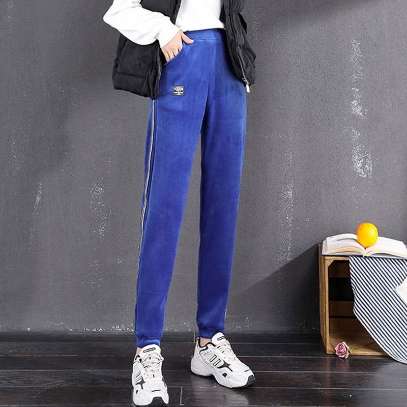 Autumn and Winter Plus Velvet Thick Lamb Velvet Warm Pants Women's High Waist Sports and Leisure Leggings Pants Pants All-match Panties