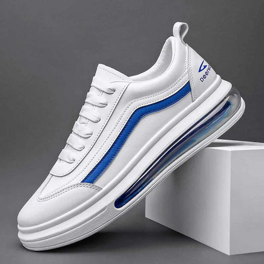 Summer Men's Sports Shoes Breathable Flat Shoes Shock Absorbing Running Men's Shoes Air Cushion Shoes Small White Shoes