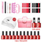 Professional Manicure Set Nail dryer Kit with uv led Nail lamp Nail Polish Kit Nail Art Tools Set
