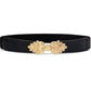 Retro Ethnic Belt Women's Decorative Dress Elastic Waist Wide and Narrow Elastic Belt Sweater