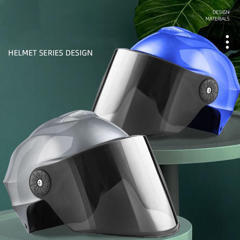 Chivalry Motorcycle Helmet Unisex Electric Car Helmet Breathable Sunscreen Battery Car Half Helmet