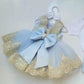 Children's Dress Skirt Girl Baby Lace Bow Dress Temperament Sleeveless Open Back Lace Plaid Skirt Tutu Skirt Waist A-line Skirt