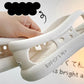 Flip-flops Summer Women's Thick-soled Outdoor Wear Slippers Non-slip Sandals Clip-on Beach Sandals Men's Couple Shoes