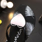 Flip Flops Summer Fashion All-match Peach Heart Flat Sandals and Slippers