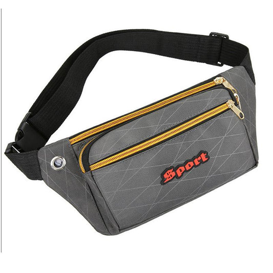 Men's Waist Bag Wear-resistant Multi-functional Large-capacity Waterproof Wallet Business Bag Women's Running Sports Belt