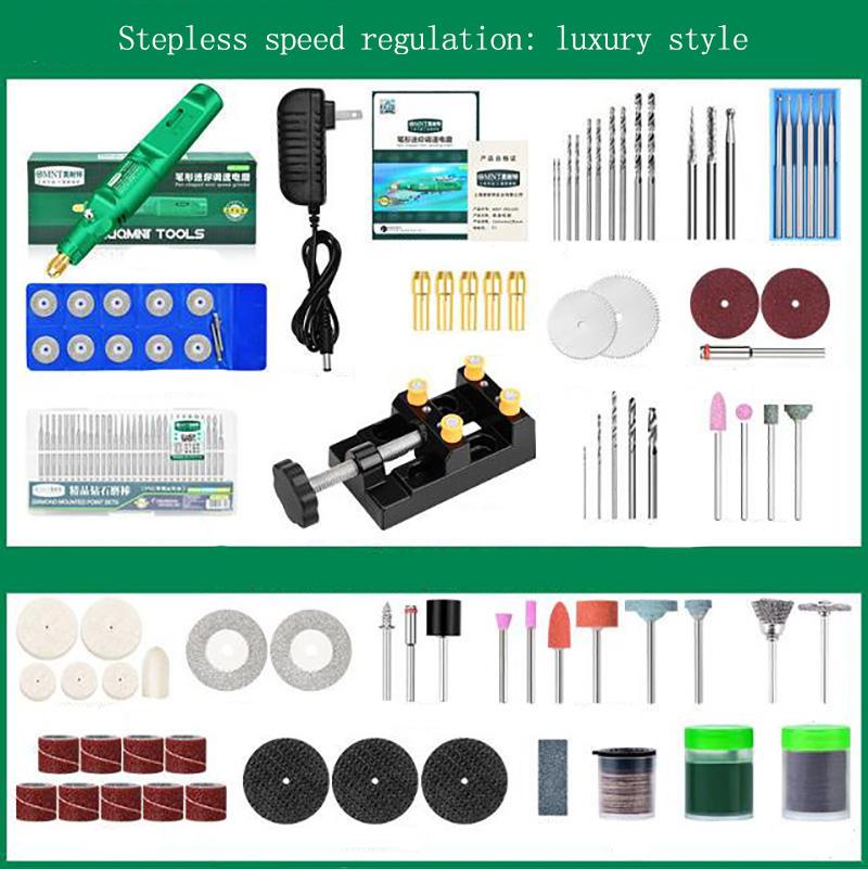 Mini Electric Grinder Hand-held Engraving Electromechanical Drill Nail Tool Punching Machine Cutting Machine Mini Kit Tool