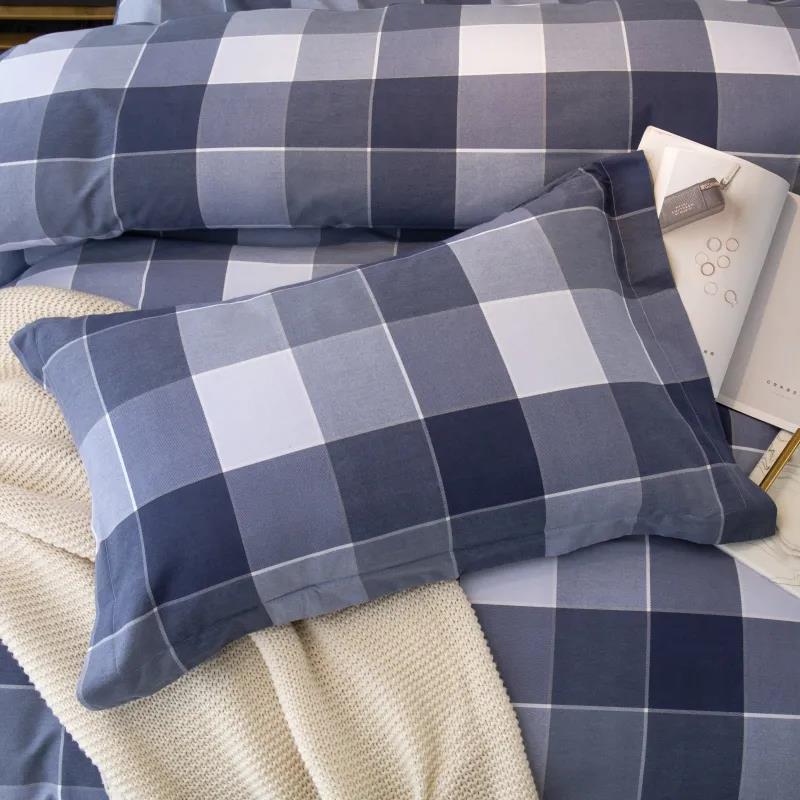 Pure Cotton Padded Pillowcase Double Pillowcase 48cmx74cm Bedroom Bedding