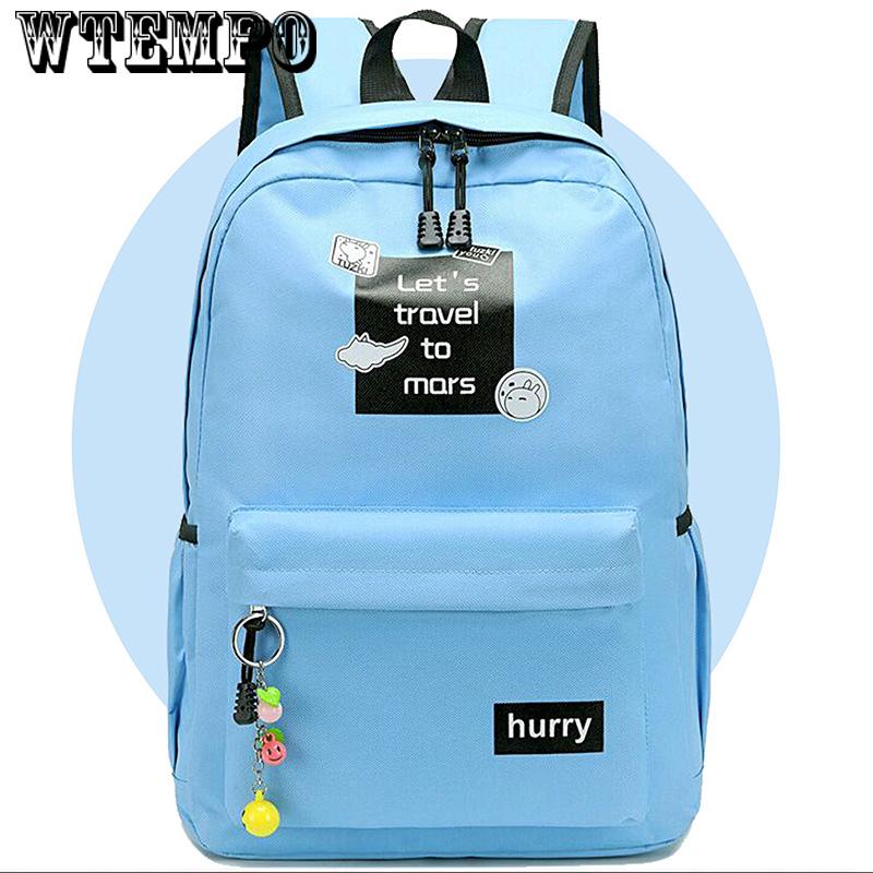 Nylon Backpack for Women Multi Pocket Travel Backpacks Female School Bag for Teenage Girls