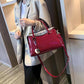 Women's Bag European and American Fashion Patent Leather Shiny Crocodile Pattern Large Capacity Single-shoulder Messenger Handbag