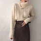 Autumn Winter  Women Fashion Sweater Casual Knitting Sweater turtleneck  Pullovers Loose Casual Long Sleeve Sweater
