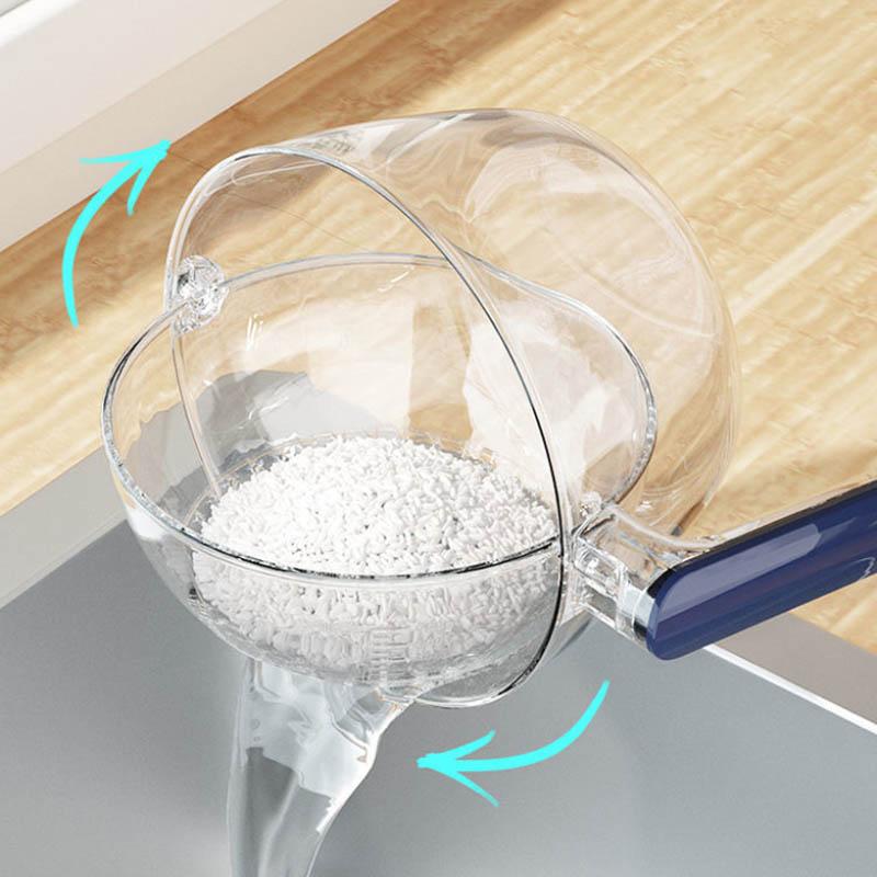 Sealing Metering Rice Bucket Reservoir Anti-proof Moisture-proof Home Storage Box Food Reservoir