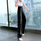 Cotton and Linen Wide-leg Pants Women's Spring and Summer High Waist Drape Loose and Thin Casual Straight Mopping Trousers