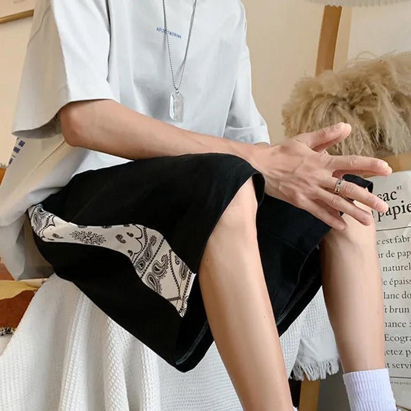 Sports Shorts Men's Summer Thin Section Outer Wear Trend Loose Basketball Pants Men's 5 Five-point Pants Sweatpants Tide Brand Net Red