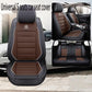 Car Seat Cover Universal 5 set Auto Seat Cushion Leather 5 seats Universal Car seat cover Waterproof