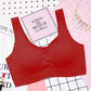 Ladies Sexy Seamless Sleeping Underwear Thin Gathering No Steel Ring Sports Underwear Bra Running Sweat Absorbent Breathable Bra