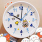 DIY Cute Small Wall Clock Creative Cartoon Wall-mounted Children's Clock Bedroom Table Living Room Home Graffiti Clock