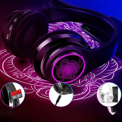 Wireless Bluetooth Headset Gaming Headset Mobile Phone Universal Subwoofer Headset