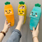 Creative Carrot Slippers Female Fashion Home Parent-child Sandals and Slippers Bathroom Bath Non-slip Slippers