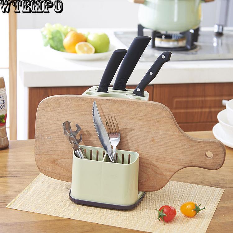 Wheat Stalk Chopsticks Drain Water Accessories Kitchen Tableware Storage Box