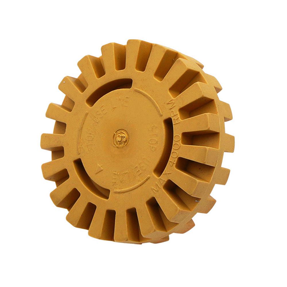 4 Inch Rubber Car Polishing Wheel Decal Sticker Removal Eraser Wheel Kit