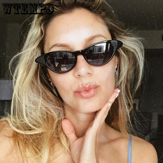 Fashion Vintage Cat Eye Sunglasses Women Brand Desihn Sex Small Classic Sun Glasses Female oculos de