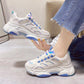 Fashion Student Breathable Shoes Spring and Summer Versatile Platform Sneakers Casual Outdoor Running Shoes
