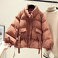 Winter Women's Short Down Down Padded Jacket Winter Thick Coat To Keep Warm Waist Waist Coat Women In Winter