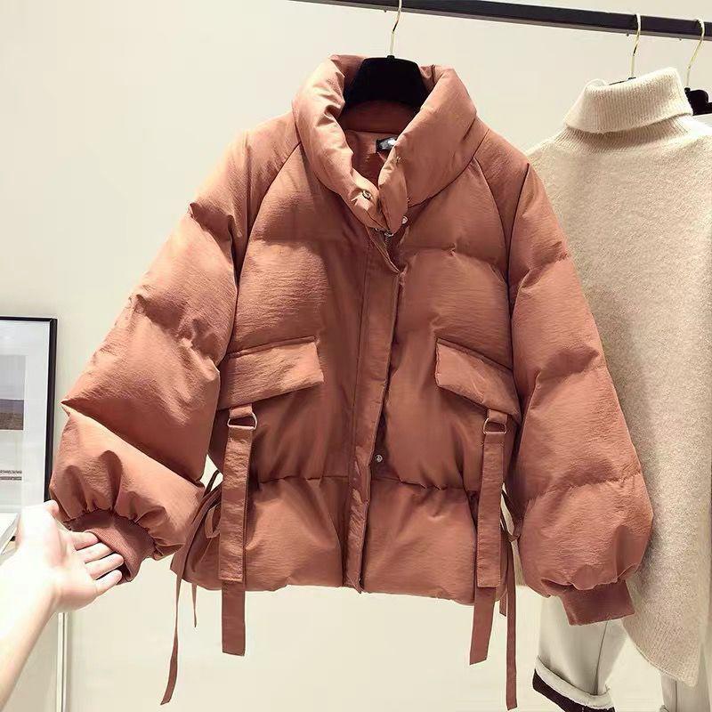Winter Women's Short Down Down Padded Jacket Winter Thick Coat To Keep Warm Waist Waist Coat Women In Winter