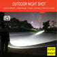 PDTO LED Handheld Spotlight Rechargeable Camping Hunting Flashlight Spot Light