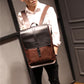 Genuine leather backpack retro leather college bags Travel anti theft computer Backpack for Men