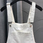 European Station Age Reduction Denim Overalls Female Students Net Red Wind Summer Loose Straight Curled Wide-leg Shorts