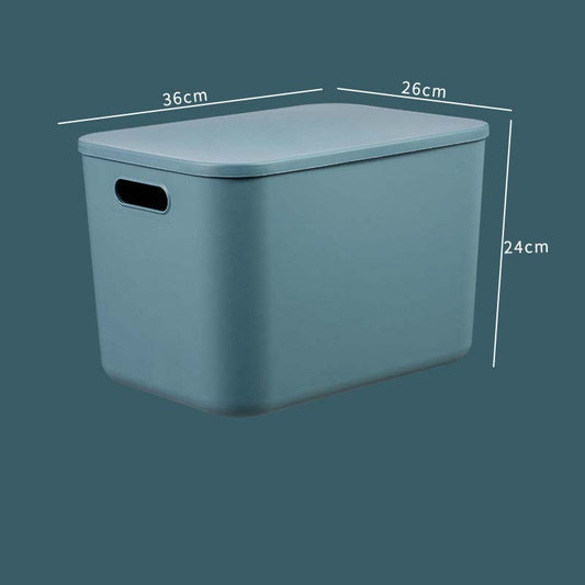Household Plastic Season Clothing Storage Box Children's Toy Storage Box Creative Home with Cover Storage Box