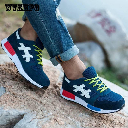 Good Stab-resistant shoes wear-resistant head layer steel shoes rubber sole shoes anti-smash shoes