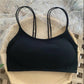 Cross Style Beautiful Back Suspender Vest Gathered Wrap Chest Rag Top Backing Anti Light Hand Holding Girl's Solid Color Bra