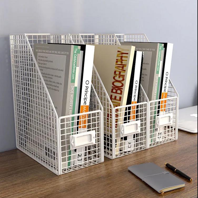 Desk Rack Desktop Storage Office Finishing Bookshelf Bookshelf Table Top Snack Storage Small Shelf