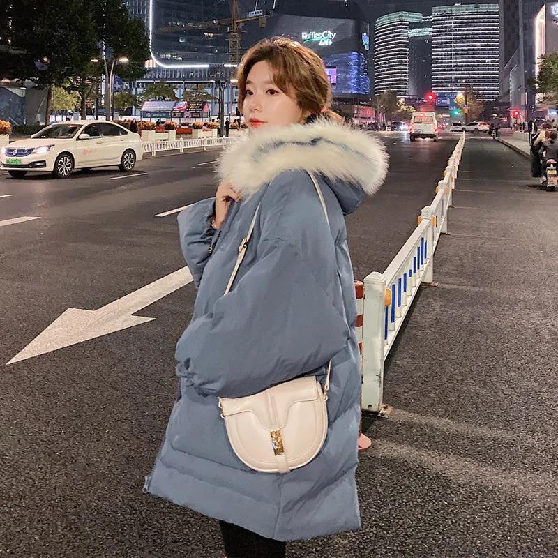 Women's Winter Korean Style Bread Coat Loose Padded Down Coat Jacket