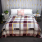 Double-sided Plus Fleece Sheets  Autumn Winter Warm Flannel Blanket Sheets Thicker Throw  Blankets for Kids Adult