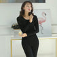Winter Thin Thermal Underwear Body Sculpting, Sexy Base Round Neck Low Neck Thin Suit