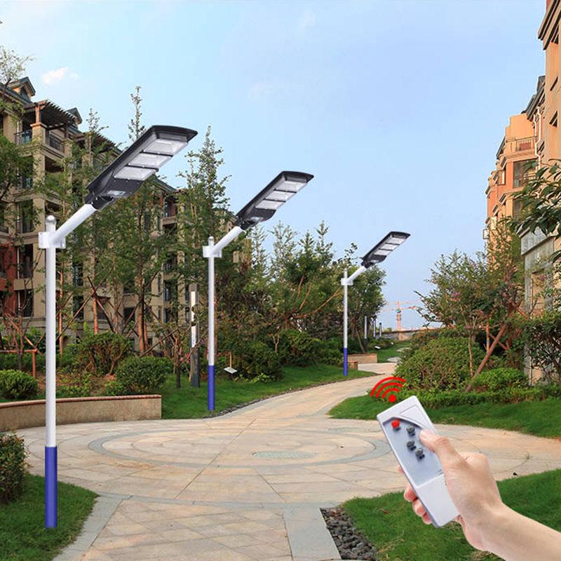 street path solar light Outdoor garden yard solar Wall Lamp remote control PIR Motion Sensor