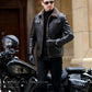 Fashionable Urban Men's Jacket Autumn and Winter Fashion Trend Slim Thickening Plus Velvet Warm Jacket